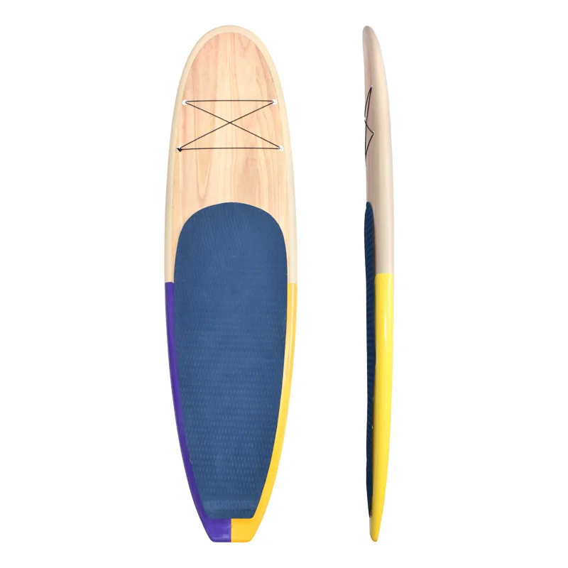 Hot Sale Customized Epoxy SUP Wooden Stand-up Paddle Board for Ocean Waters Fiberglass Construction
Hot Sale Customized Epoxy SUP Wooden Stand-up Paddle Board for Ocean Waters Fiberglass Construction
