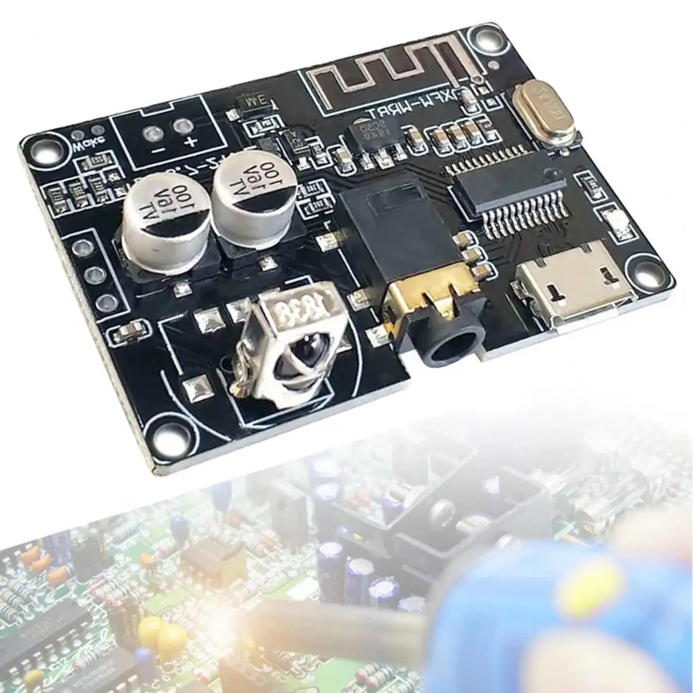 Bluetooth-compatible 5.0 Audio Receiver Module Wireless Stereo Music Module with Bluetooth 5.0 Audio Receiver Board for Mp3
Bluetooth-compatible 5.0 Audio Receiver Module Wireless Stereo Music Module with Bluetooth 5.0 Audio Receiver Board for Mp3