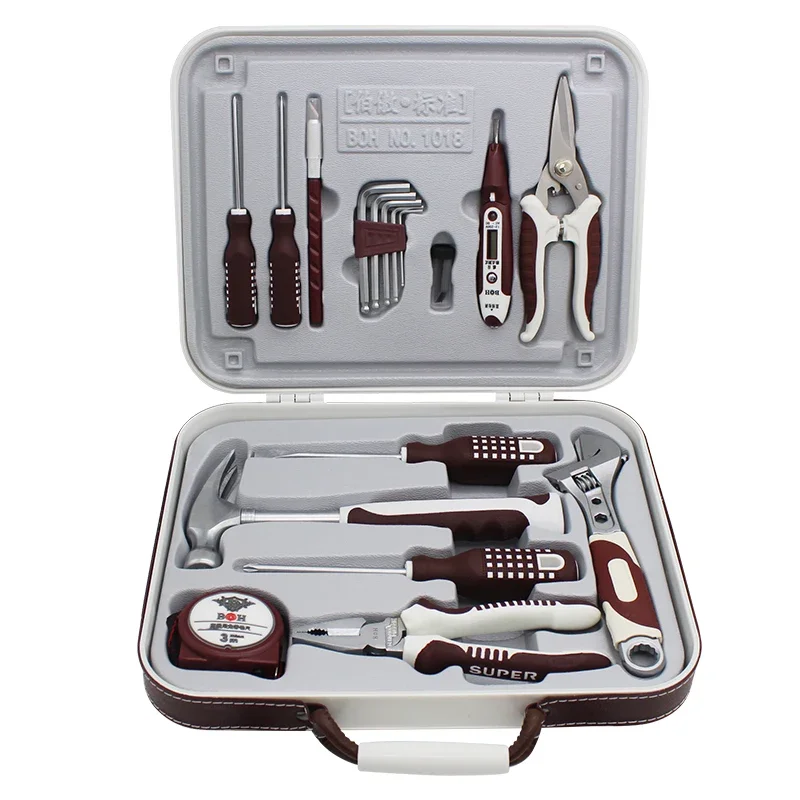 Нет. 1018 Наборы ручных инструментов из 18 шт. 
Нет. 1018 Наборы ручных инструментов из 18 шт.