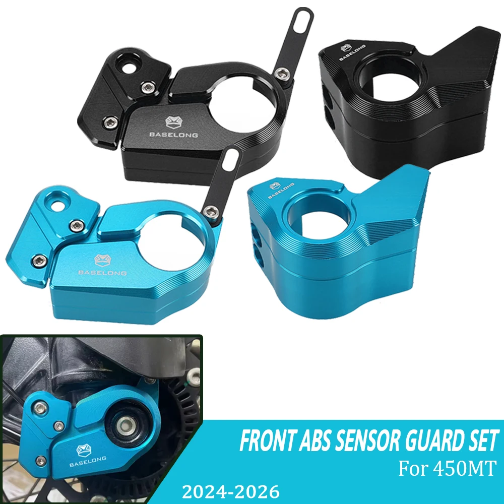 Motorcycle Left&Right Lower Fork Shoe Protectors and Front ABS Sensor Guard set For CFMOTO 450MT 450 MT IBEX450 IBEX 2024-2026
Motorcycle Left&Right Lower Fork Shoe Protectors and Front ABS Sensor Guard set For CFMOTO 450MT 450 MT IBEX450 IBEX 2024-2026