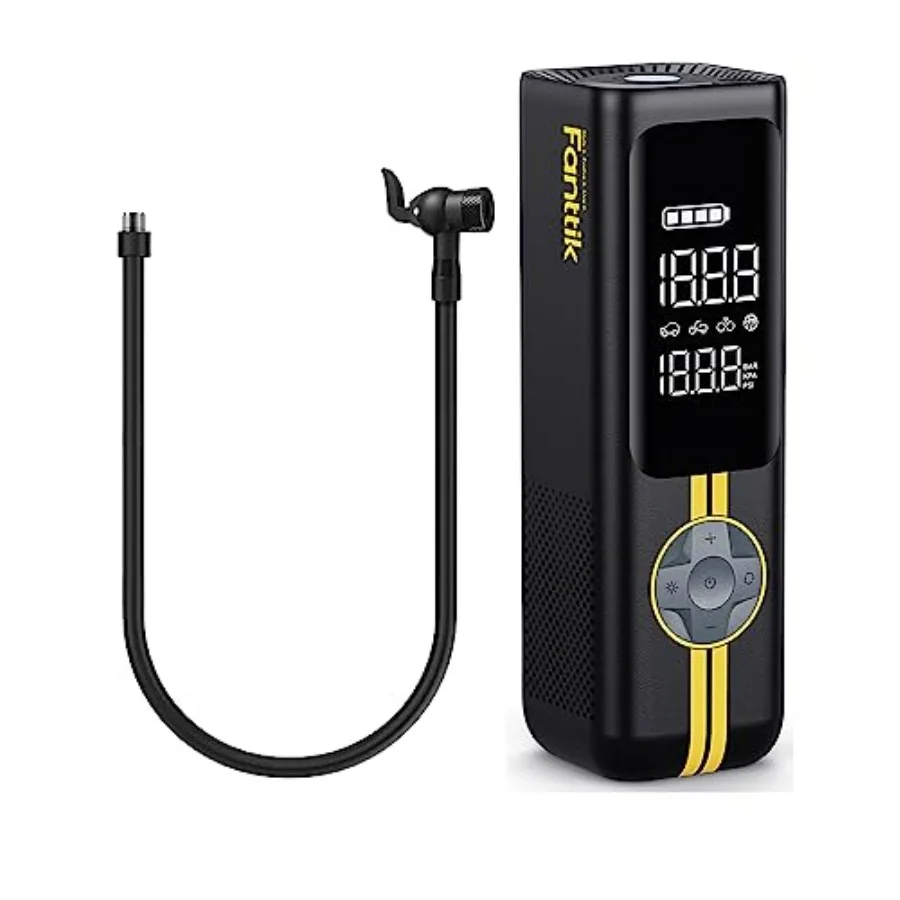 X8 APEX Tire Inflator Tire Inflator Hose Adapter for Vehicle Air Compressor with Metal Connector and Quick Connect Black High-P
X8 APEX Tire Inflator Tire Inflator Hose Adapter for Vehicle Air Compressor with Metal Connector and Quick Connect Black High-P