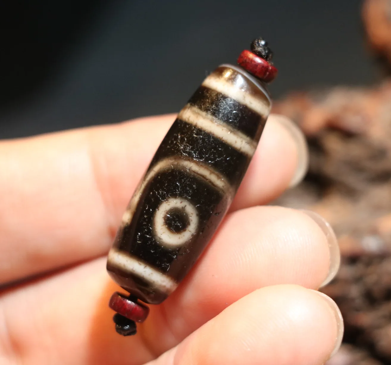 A Magic Power Energy Tibetan Old Agate 2 Eye True Love Symbol dZi Bead Amulet Fit For Bracelet Talisman Timestown
A Magic Power Energy Tibetan Old Agate 2 Eye True Love Symbol dZi Bead Amulet Fit For Bracelet Talisman Timestown