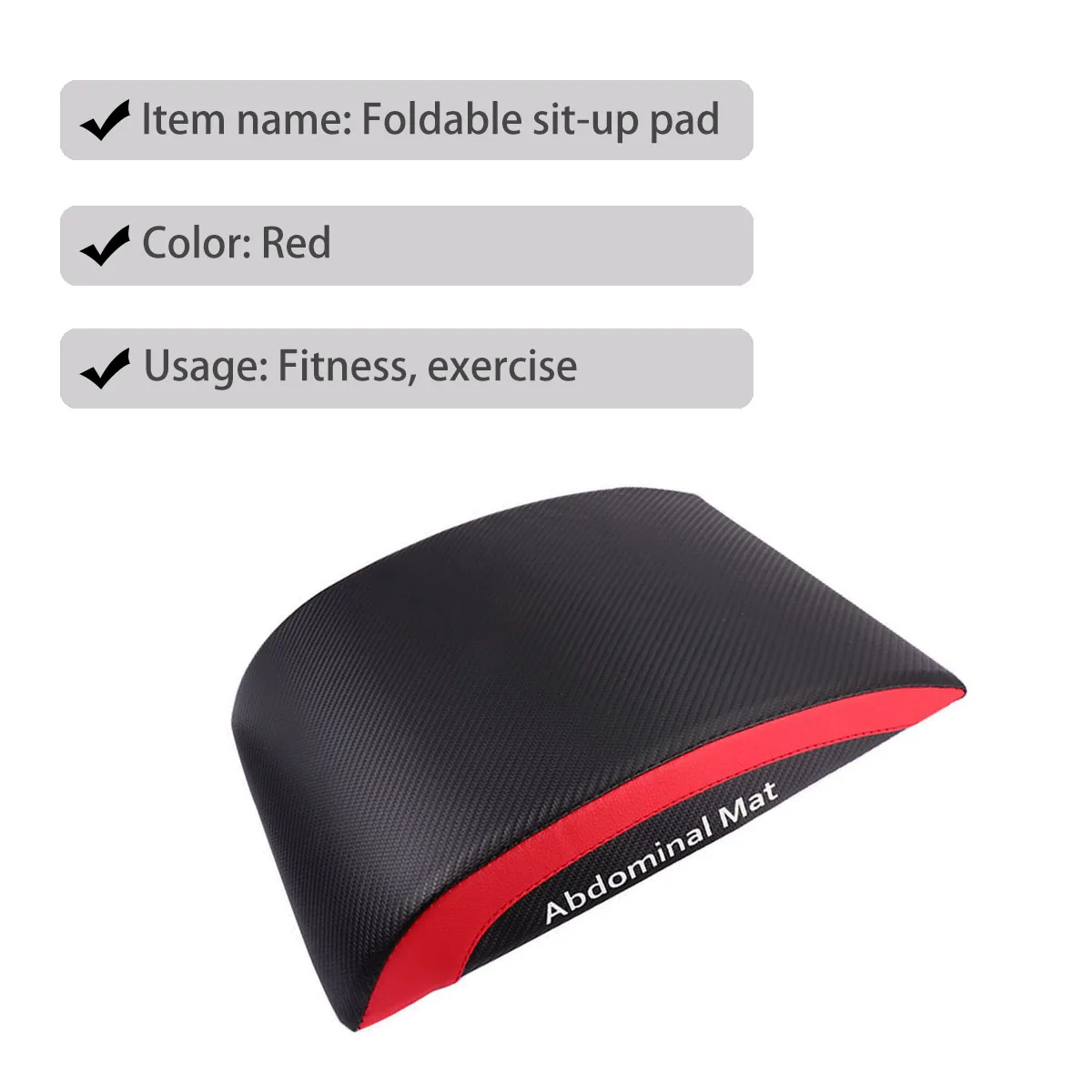 1 pc Abdominal Trainer Workout Mat Foldable Design Durable Cotton Cushion for Home Gym Sit Fitness Equipment
1 pc Abdominal Trainer Workout Mat Foldable Design Durable Cotton Cushion for Home Gym Sit Fitness Equipment