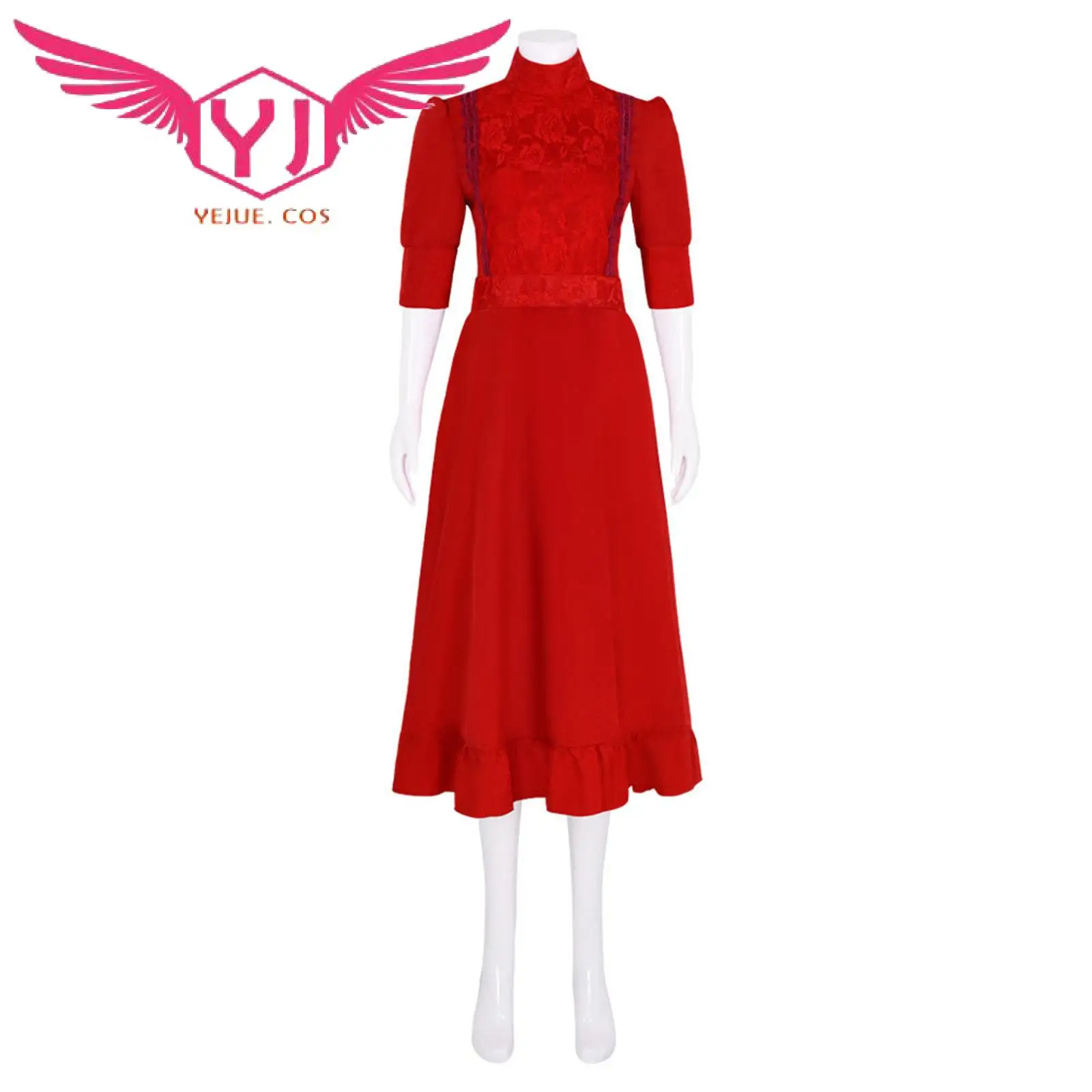 Movie Pearl Horror Movie Women Dresses Cosplay Costume Halloween Party Clothes for Ladies Role Play
Movie Pearl Horror Movie Women Dresses Cosplay Costume Halloween Party Clothes for Ladies Role Play