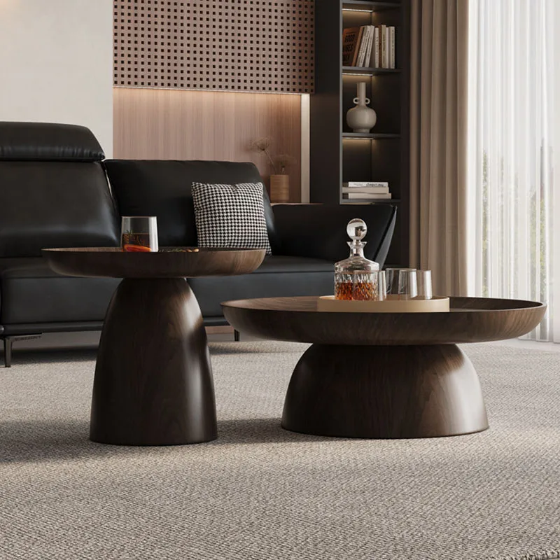 Wood Living Room Coffee Table Decoration Designer Simple Clear Round Side Table Aesthetic Minimalist Couchtisch Home Furniture
Wood Living Room Coffee Table Decoration Designer Simple Clear Round Side Table Aesthetic Minimalist Couchtisch Home Furniture