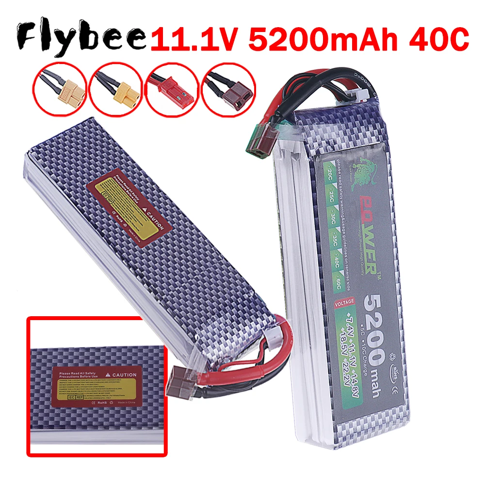 11,1 В 5200 мАч 3S LiPo аккумулятор с разъемом T XT60 для радиоуправляемого вертолета, самолетов, квадрокоптеров, автомобилей, детали самолетов, аккумулятор 11,1 В 40C
11,1 В 5200 мАч 3S LiPo аккумулятор с разъемом T XT60 для радиоуправляемого вертолета, самолетов, квадрокоптеров, автомобилей, детали самолетов, аккумулятор 11,1 В 40C