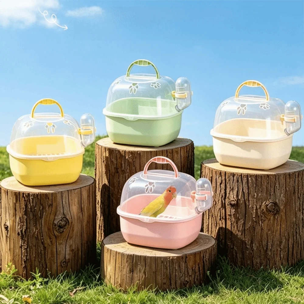 Transparent Travel Bird Cage Breathable Large Space Parrot Carry Box 180 Opening Handheld Small Animal Carrier Outdoor Walking
Transparent Travel Bird Cage Breathable Large Space Parrot Carry Box 180 Opening Handheld Small Animal Carrier Outdoor Walking