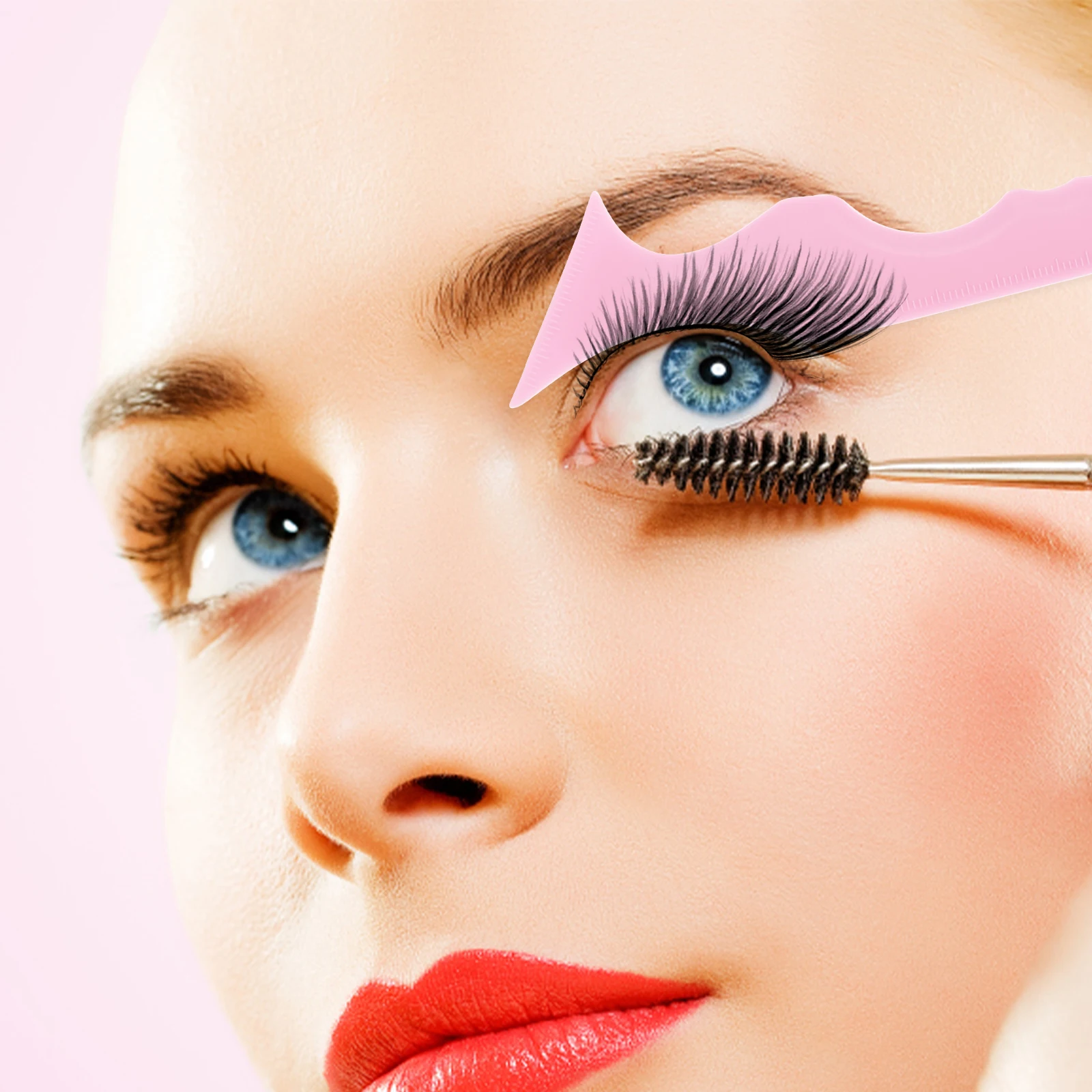 Silicone Eyeliner Aids Beauty Tool Stencil Mascara Drawing Lipstick Guide Multi function Eyeliner Makeup Supplies
Silicone Eyeliner Aids Beauty Tool Stencil Mascara Drawing Lipstick Guide Multi function Eyeliner Makeup Supplies