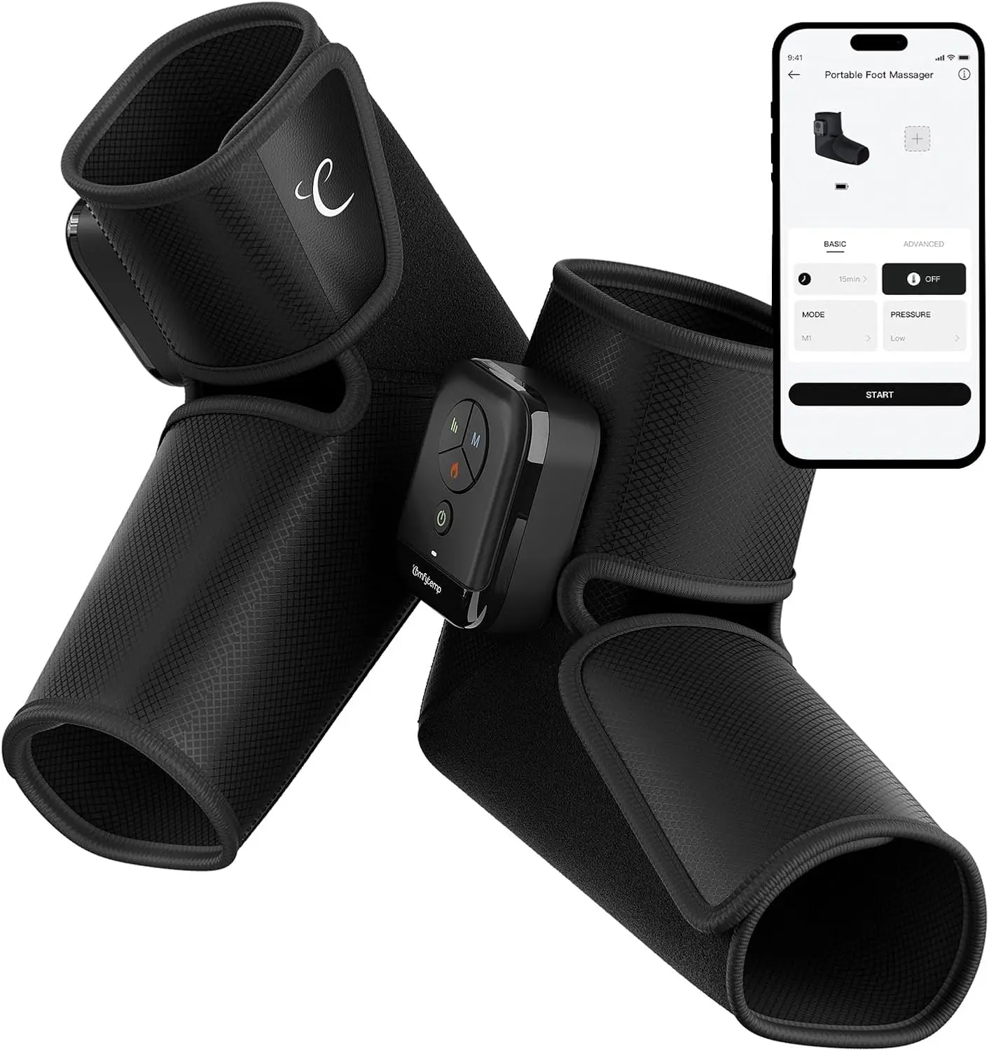 Портативный массажер для ног с подогревом, беспроводной массажер для голеностопа для снятия боли и улучшения кровообращения, идеально подходит для мужчин, женщин и пожилых людей (размер 6-10)
Портативный массажер для ног с подогревом, беспроводной массажер для голеностопа для снятия боли и улучшения кровообращения, идеально подходит для мужчин, женщин и пожилых людей (размер 6-10)