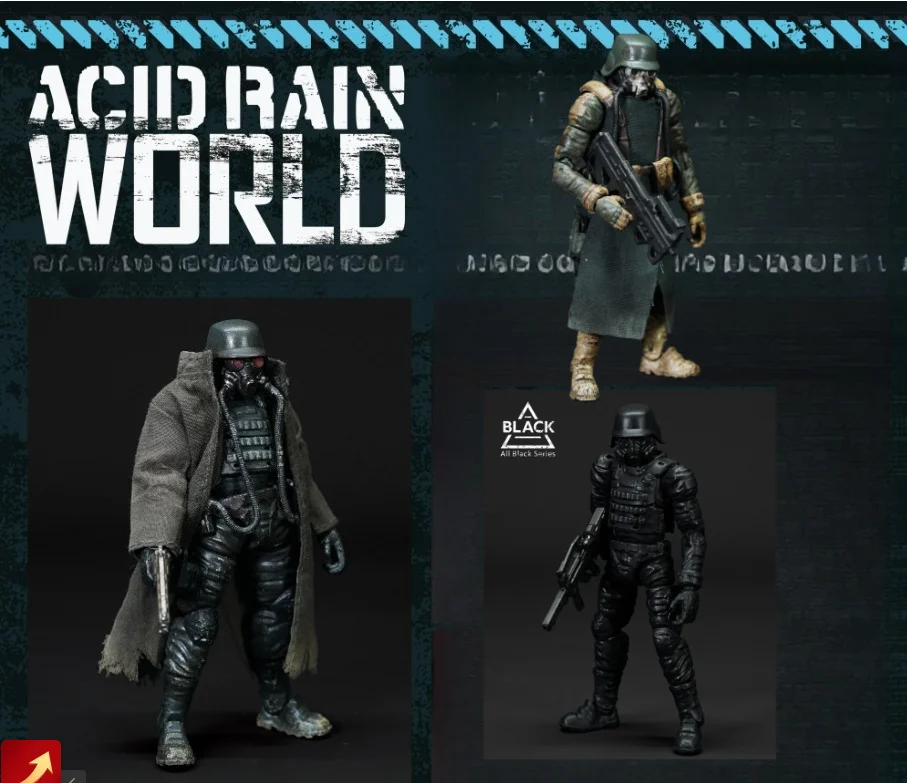 В наличии: Коллекционная фигурка Acid Rain World PBB-AR004 Mad Ang 005 Navy Trench Soldier 006 Black Trench Soldier, масштаб 1/18
В наличии: Коллекционная фигурка Acid Rain World PBB-AR004 Mad Ang 005 Navy Trench Soldier 006 Black Trench Soldier, масштаб 1/18