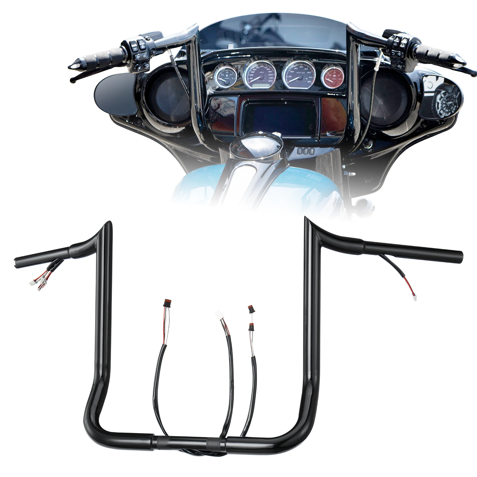 1.25" Fat Prewired Handlebar TBW Wire & CAN-Bus Kit for Harley Street Glide Electra Glide Ultra Limited 2016-2023
1.25" Fat Prewired Handlebar TBW Wire & CAN-Bus Kit for Harley Street Glide Electra Glide Ultra Limited 2016-2023