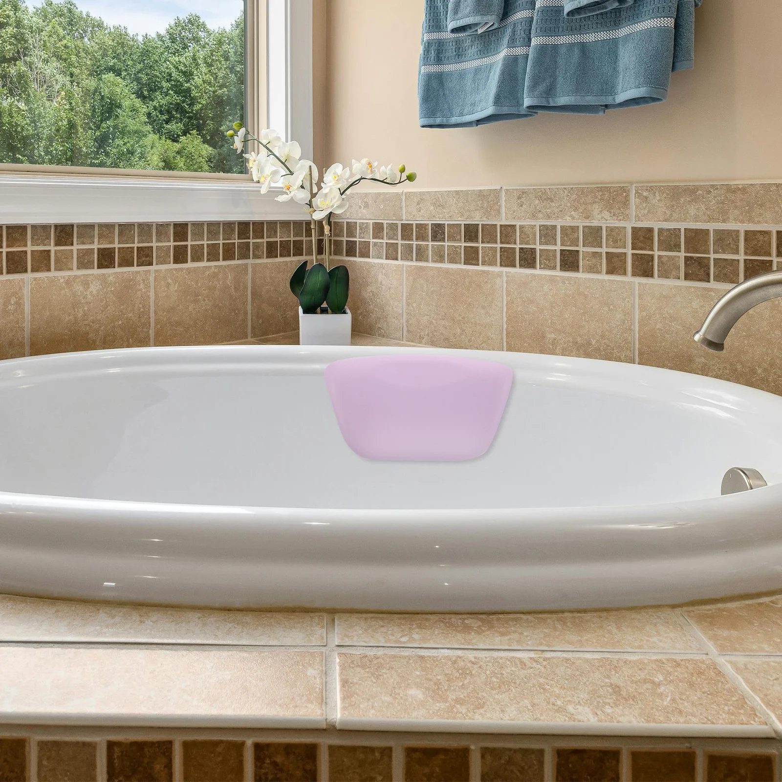 Soft PU Bath Pillow Non-Slip Bath Tub Pillow Suction Cups Cushioned Headrest Neck Back Support Spa Relaxation Bathtub Headrest
Soft PU Bath Pillow Non-Slip Bath Tub Pillow Suction Cups Cushioned Headrest Neck Back Support Spa Relaxation Bathtub Headrest
