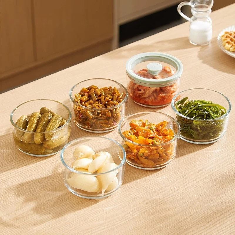 LTT glass crisper small bowl sealed jar food grade kimchi special box mini with lid
LTT glass crisper small bowl sealed jar food grade kimchi special box mini with lid