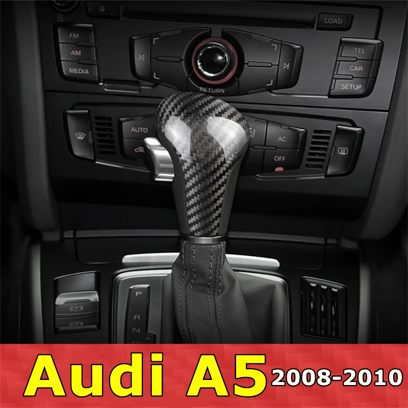 For Audi A5 Car Gear Shift Knob Cover Trim Rear Carbon Fiber Sticker 2008 2009 2010
For Audi A5 Car Gear Shift Knob Cover Trim Rear Carbon Fiber Sticker 2008 2009 2010
