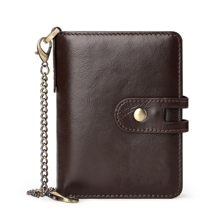 RFID Wallet Blocking Card Holder Anti-theft Chain Travel Coin Purse Zipper Short Credit Cards
RFID Wallet Blocking Card Holder Anti-theft Chain Travel Coin Purse Zipper Short Credit Cards