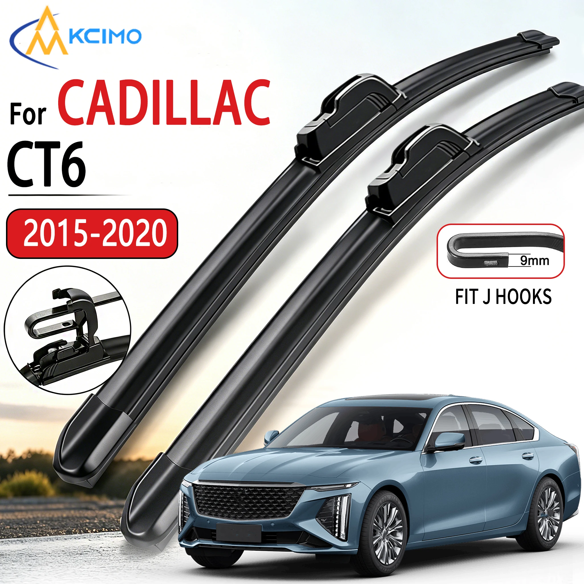 24"+18" Car Front Wiper Blade For Cadillac CT6 2015-2020 U-type Boneless Wiper Quiet Durable Clear View Automotive Wipers
24"+18" Car Front Wiper Blade For Cadillac CT6 2015-2020 U-type Boneless Wiper Quiet Durable Clear View Automotive Wipers