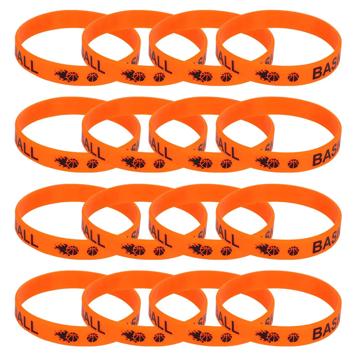 20 Pcs Basketball Bracelets Silicone Party Wristb s Customizable Jelly Gifts Soft Flexible Unisex Size Fits Most
20 Pcs Basketball Bracelets Silicone Party Wristb s Customizable Jelly Gifts Soft Flexible Unisex Size Fits Most