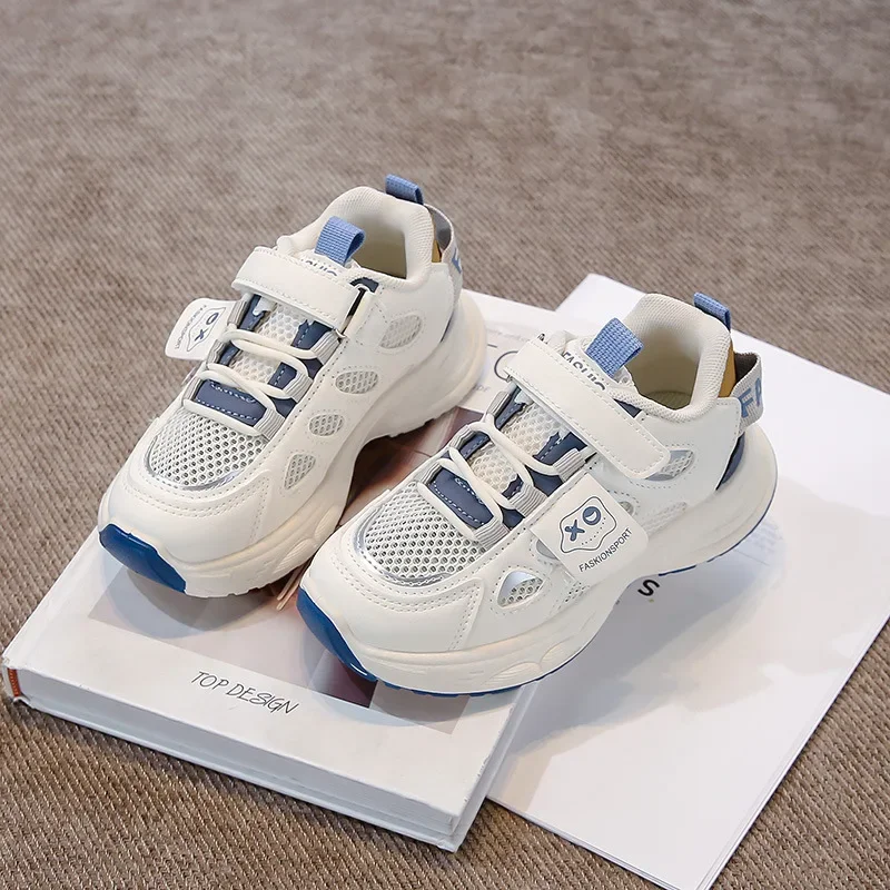 Kids Running Shoes Thick Soft Sole Boys Girls Sports Sandals Mesh Breathable 2025 Summer New Children Sports Shoes Hollowed-out
Kids Running Shoes Thick Soft Sole Boys Girls Sports Sandals Mesh Breathable 2025 Summer New Children Sports Shoes Hollowed-out