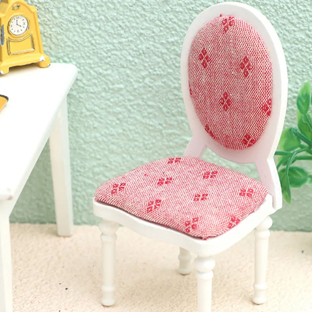 Miniature Chair European Style Wooden Mini Furniture for Dollhouse Decoration Desktop Ornament DIY Craft Supply Home Decor
Miniature Chair European Style Wooden Mini Furniture for Dollhouse Decoration Desktop Ornament DIY Craft Supply Home Decor