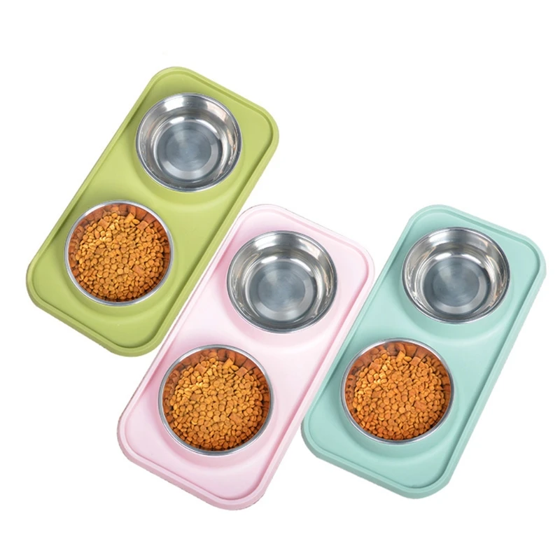 Practical Dog Water Bowl Water Dispenser for Pet Lovely 2 in 1 Dog Feeder Container Bowl
Practical Dog Water Bowl Water Dispenser for Pet Lovely 2 in 1 Dog Feeder Container Bowl