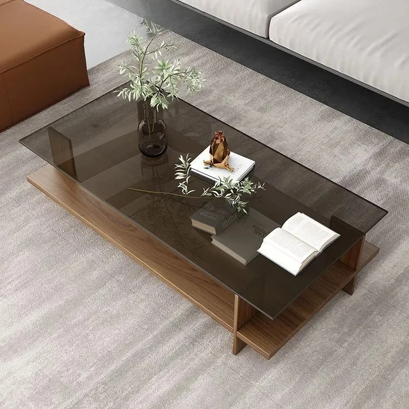 Coffee table tempered glass small apartment living room home modern simple office rectangular tea table
Coffee table tempered glass small apartment living room home modern simple office rectangular tea table