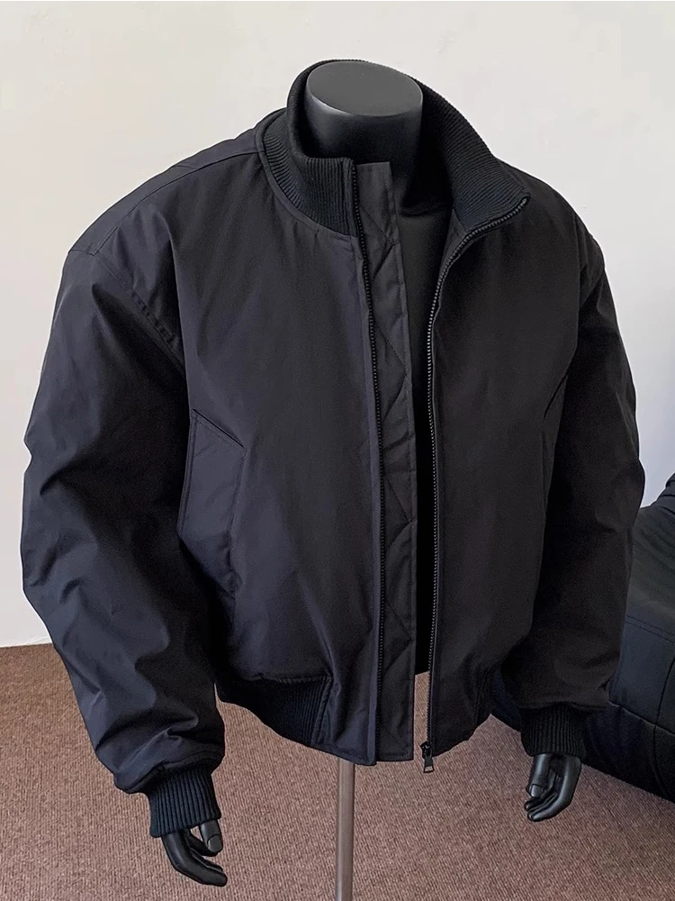 Bla American Sle Pilot Jaet Men's Cotton Coat Winter Thiened Bomber ort Wide Outerwear Cleanfit Stand Edition
Bla American Sle Pilot Jaet Men's Cotton Coat Winter Thiened Bomber ort Wide Outerwear Cleanfit Stand Edition