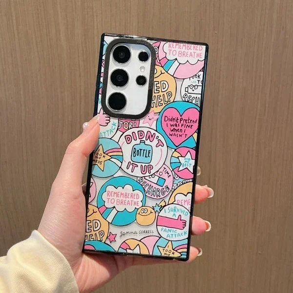Fashion Lady Magnetic Acrylic Black Border Case for Samsung Galaxy S25 S24 S23 Ultra Plus S25+ S25U Protective Cover
Fashion Lady Magnetic Acrylic Black Border Case for Samsung Galaxy S25 S24 S23 Ultra Plus S25+ S25U Protective Cover