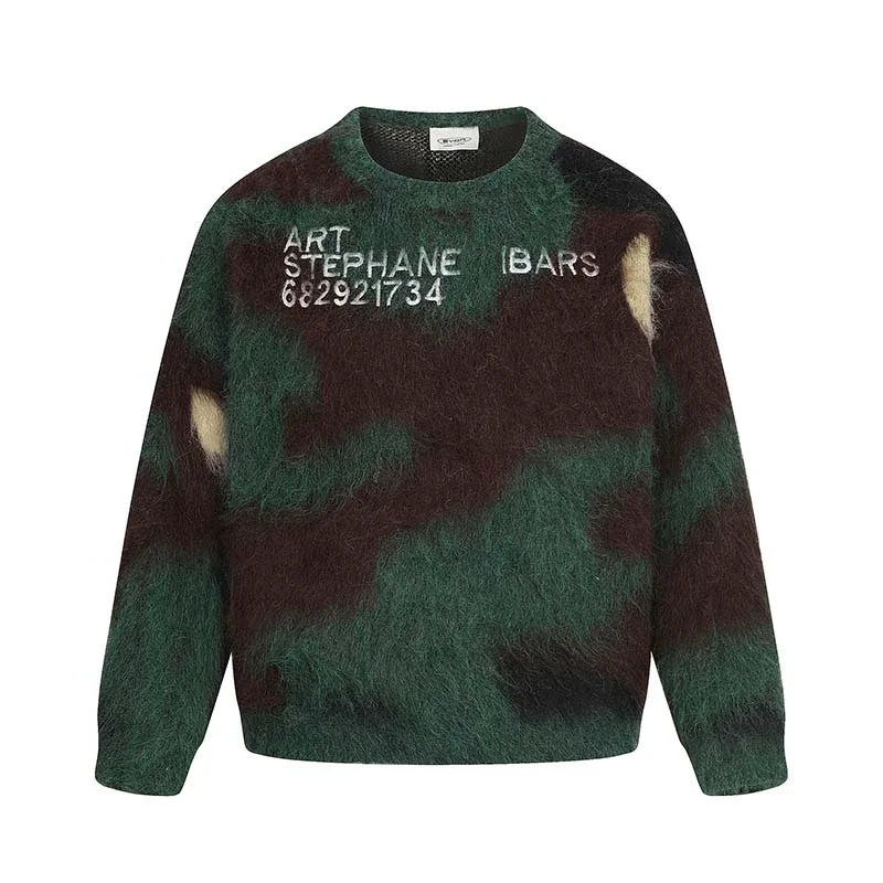 Vintage Contrasting Color Sweater Men's Casual Knitted Long Sleeved Bottom Letter Color-Blocked Print Pullover Harajuku Sweaters
Vintage Contrasting Color Sweater Men's Casual Knitted Long Sleeved Bottom Letter Color-Blocked Print Pullover Harajuku Sweaters