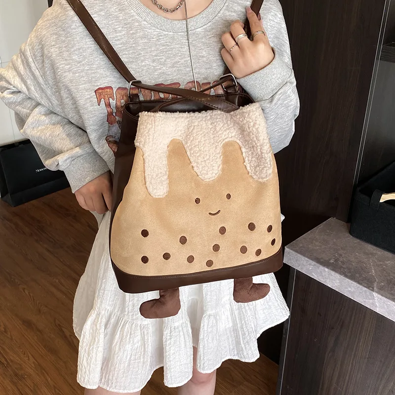 Cartoon backpack for women 2025 new casual versatile single shoulder commuting tote bag multifunctional backpack
Cartoon backpack for women 2025 new casual versatile single shoulder commuting tote bag multifunctional backpack