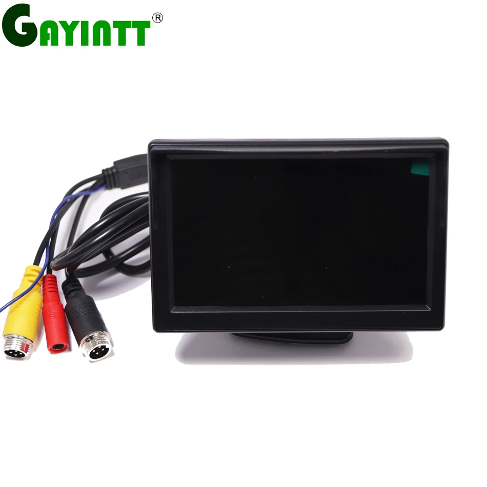 GAYINTT AHD 5-дюймовый автомобильный монитор 4-контактный и AV-порт для автомобильного заднего вида
GAYINTT AHD 5-дюймовый автомобильный монитор 4-контактный и AV-порт для автомобильного заднего вида