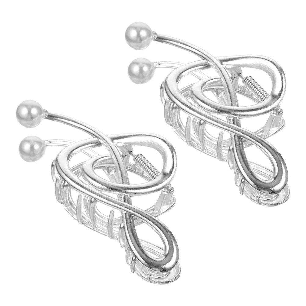 2 Pcs Hairpin Clip for Women Claw Clips Thin Barrettes Music Note Jaw Thick Accessories Headgear Pearl
2 Pcs Hairpin Clip for Women Claw Clips Thin Barrettes Music Note Jaw Thick Accessories Headgear Pearl