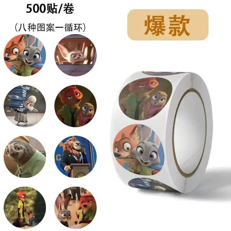 500 шт. наклейки Disney Zootopia-наклейки с тематикой персонажей для журналов, подарков и ноутбуков, высокое качество для фанатов Zootopia kawayi
500 шт. наклейки Disney Zootopia-наклейки с тематикой персонажей для журналов, подарков и ноутбуков, высокое качество для фанатов Zootopia kawayi