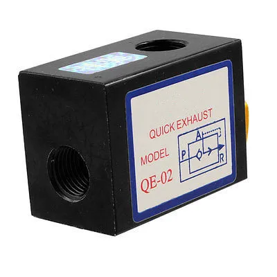 Односторонний механический клапан QE-02 для быстрой выхлопной системы черного золота
Односторонний механический клапан QE-02 для быстрой выхлопной системы черного золота