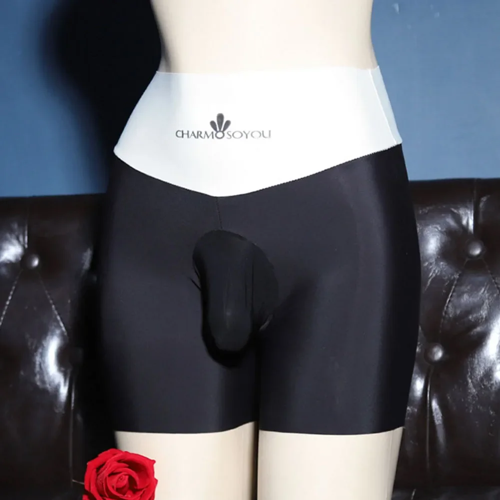 Men Sexy Ice Silk Tight Lingerie Pouch Panties High Waist Solid Briefs Underwear Lightweight Smooth Men's Shorts
Men Sexy Ice Silk Tight Lingerie Pouch Panties High Waist Solid Briefs Underwear Lightweight Smooth Men's Shorts