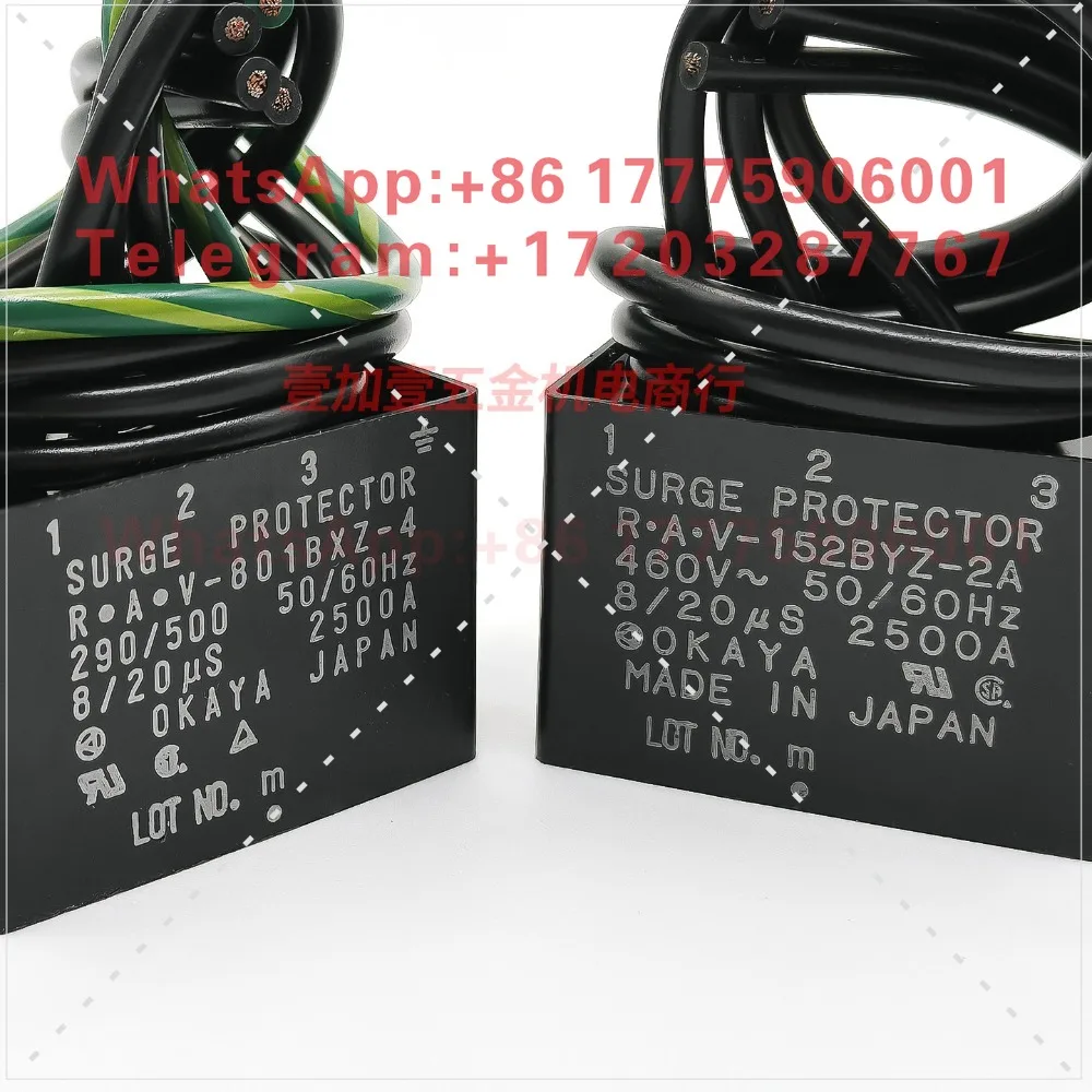 Original surge absorber R· A· V-801BXZ-4/152BYZ-2A A06B-6077-K143 Brand new
Original surge absorber R· A· V-801BXZ-4/152BYZ-2A A06B-6077-K143 Brand new