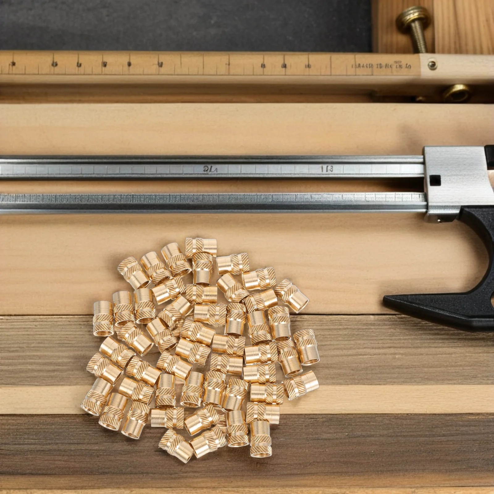 50pcs Brass Threaded Inserts Knurled Cylinder Nuts Heat Set Inserts For Plastic 3D Printer Industrial Use M8 Sturdy Wear
50pcs Brass Threaded Inserts Knurled Cylinder Nuts Heat Set Inserts For Plastic 3D Printer Industrial Use M8 Sturdy Wear