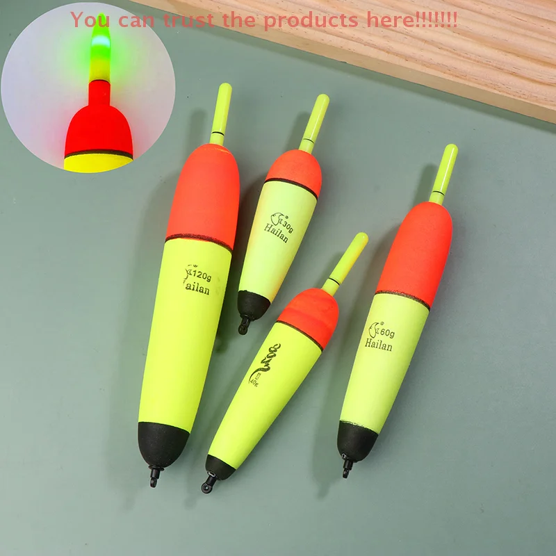 10g-120g Sea Rock Fishing Striking Floats Green Light Fishing Tackle EVA Luminous Fishing Night Float Light Stick Foam Bobber
10g-120g Sea Rock Fishing Striking Floats Green Light Fishing Tackle EVA Luminous Fishing Night Float Light Stick Foam Bobber