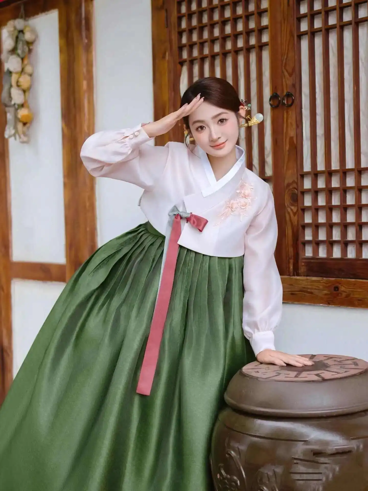 New Korean Dance Performance Costume for Women Art Exam Performance Outfit Korean Ethnic Dance Costume Adult Practice
New Korean Dance Performance Costume for Women Art Exam Performance Outfit Korean Ethnic Dance Costume Adult Practice