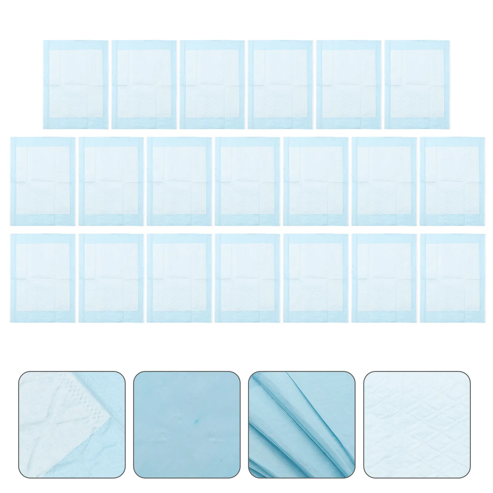 20Pcs Disposable Nursing Bed Sheets Thick Waterproof Absorbent Blue Pads for Hospital Clinic Beauty Salon Massage Protection
20Pcs Disposable Nursing Bed Sheets Thick Waterproof Absorbent Blue Pads for Hospital Clinic Beauty Salon Massage Protection