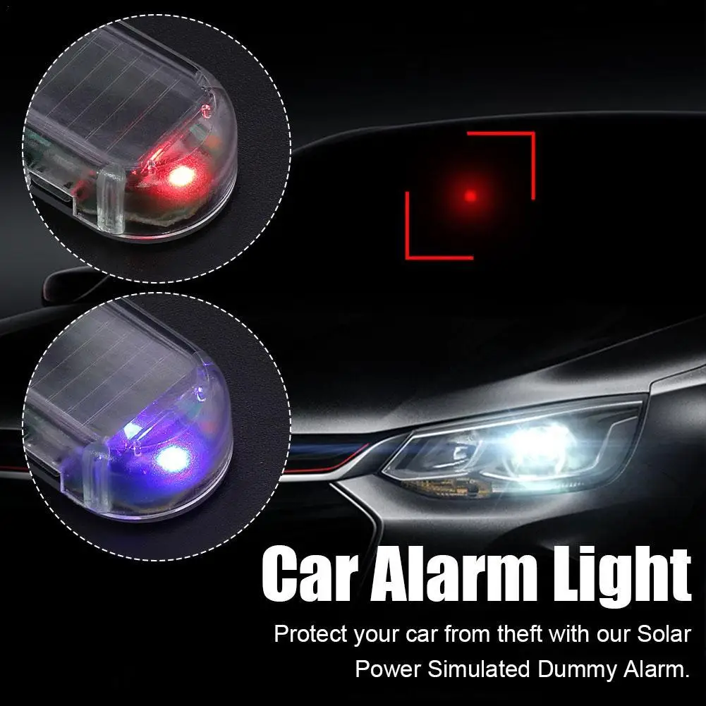Solar Car Alarm LED Light Anti Theft Solar Power Simulated Dummy Alarm Warning Caution Flashing Imitation Car Alarm Light
Solar Car Alarm LED Light Anti Theft Solar Power Simulated Dummy Alarm Warning Caution Flashing Imitation Car Alarm Light
