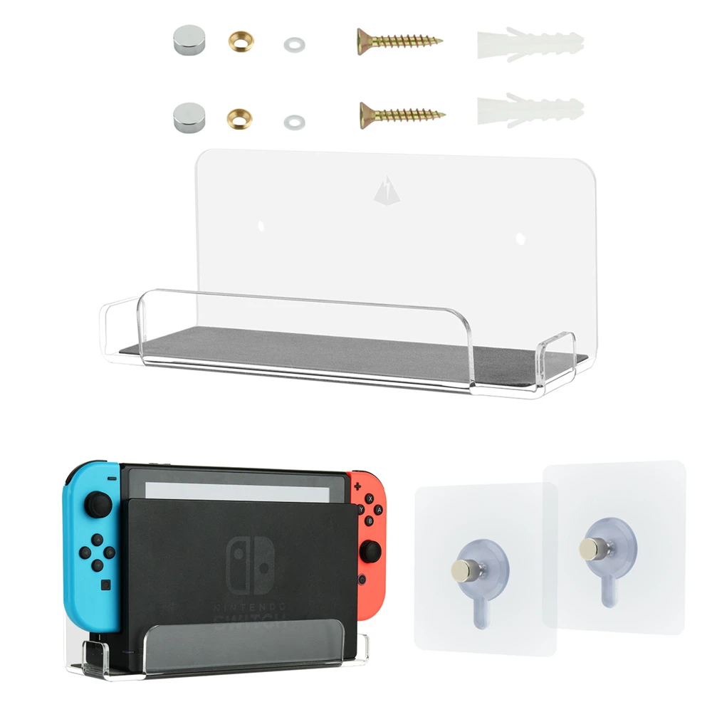 Wall Mount For Switch Dock Floating Holder Station Near TV Shelf Stand For Switch OLED Dock
Wall Mount For Switch Dock Floating Holder Station Near TV Shelf Stand For Switch OLED Dock