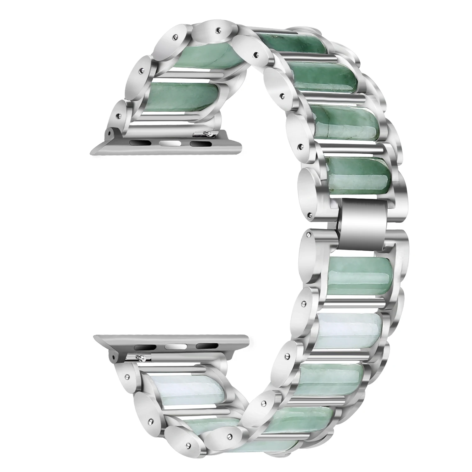 Jade jewelry+Metal strap for Apple watch 8 7 45mm 41mm Ultra 6 5 4 SE 44mm 40mm Replacement bracelet strap for iwatch 42mm 38mm
Jade jewelry+Metal strap for Apple watch 8 7 45mm 41mm Ultra 6 5 4 SE 44mm 40mm Replacement bracelet strap for iwatch 42mm 38mm