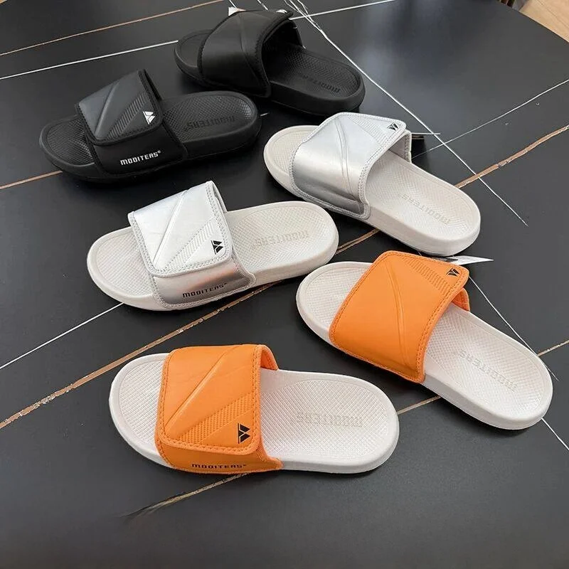 Non-Slip Summer Men's EVA Slippers Large Bottom Magic Tape Design Casual Slip-On Shoes Breathable Open-Toe Flat Footwear
Non-Slip Summer Men's EVA Slippers Large Bottom Magic Tape Design Casual Slip-On Shoes Breathable Open-Toe Flat Footwear