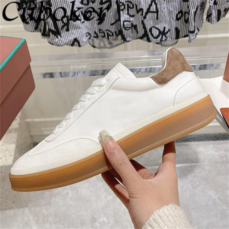 2024 Spring Hot Sale Lace Up Casual Sneakers Women&Men Real Leather Flat Shoes Unisex Comfort Walking Running Couple Shoes Mujer
2024 Spring Hot Sale Lace Up Casual Sneakers Women&Men Real Leather Flat Shoes Unisex Comfort Walking Running Couple Shoes Mujer