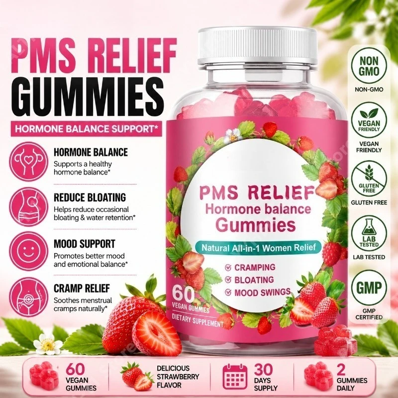 Women's Daily Wellness Supplement with Vitamin B6, Magnesium, Iodine, Probiotics & Collagen for Beauty Support 60 Gummies
Women's Daily Wellness Supplement with Vitamin B6, Magnesium, Iodine, Probiotics & Collagen for Beauty Support 60 Gummies