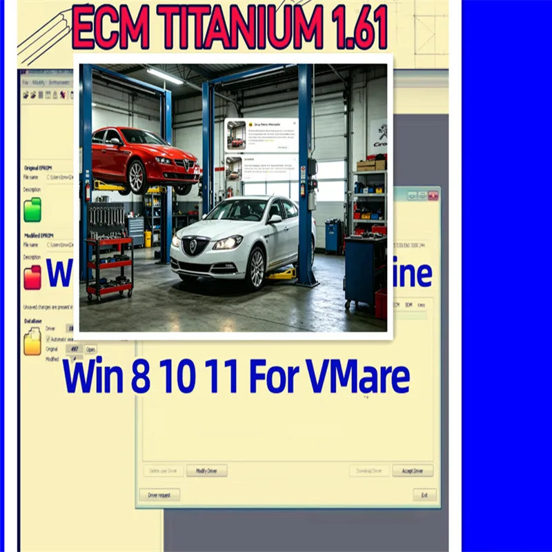 Car Tool Software ECM TITANIUM 1.61 with 26000+Driver ECM 18259+Drivers for Ecu Tool Link/CD /USB Windows 7/10
Car Tool Software ECM TITANIUM 1.61 with 26000+Driver ECM 18259+Drivers for Ecu Tool Link/CD /USB Windows 7/10