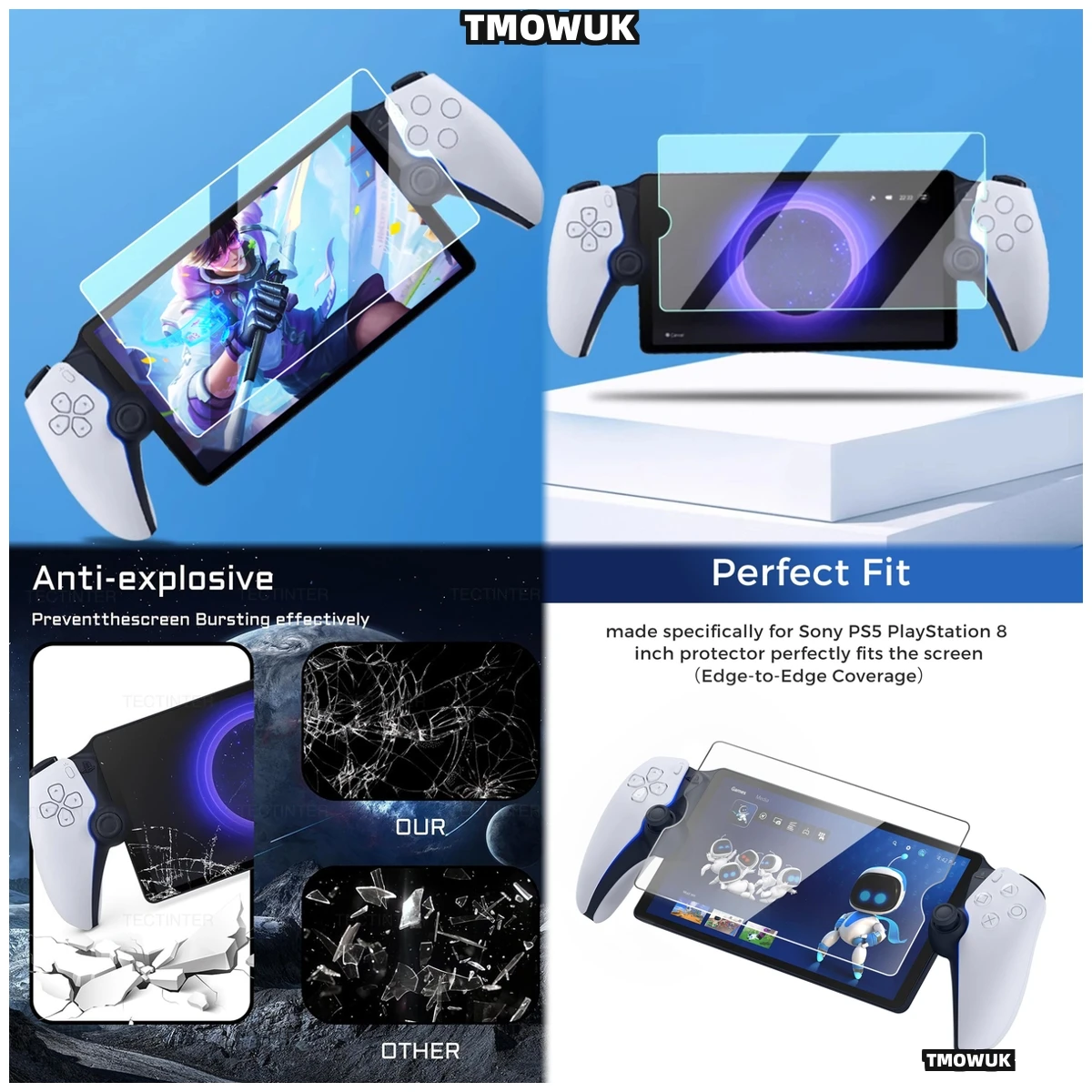 Anti-Scratch Ultra Clear Tempered Glass Screen Protector For Sony PlayStation Portable PS5, Perfect Fit
Anti-Scratch Ultra Clear Tempered Glass Screen Protector For Sony PlayStation Portable PS5, Perfect Fit