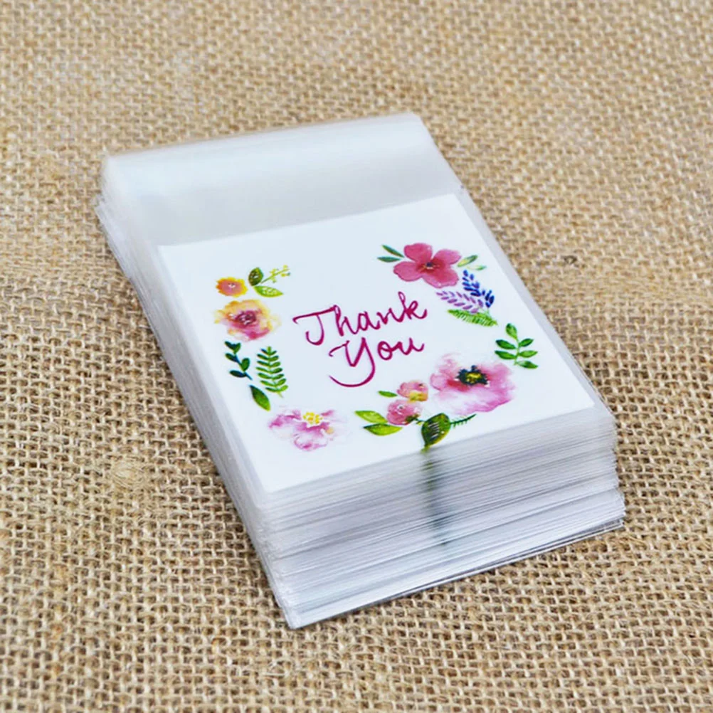100 Pcs Bag of Candy Gift Cello Bags Small Fresh Thank You Cellophane for Presents
100 Pcs Bag of Candy Gift Cello Bags Small Fresh Thank You Cellophane for Presents