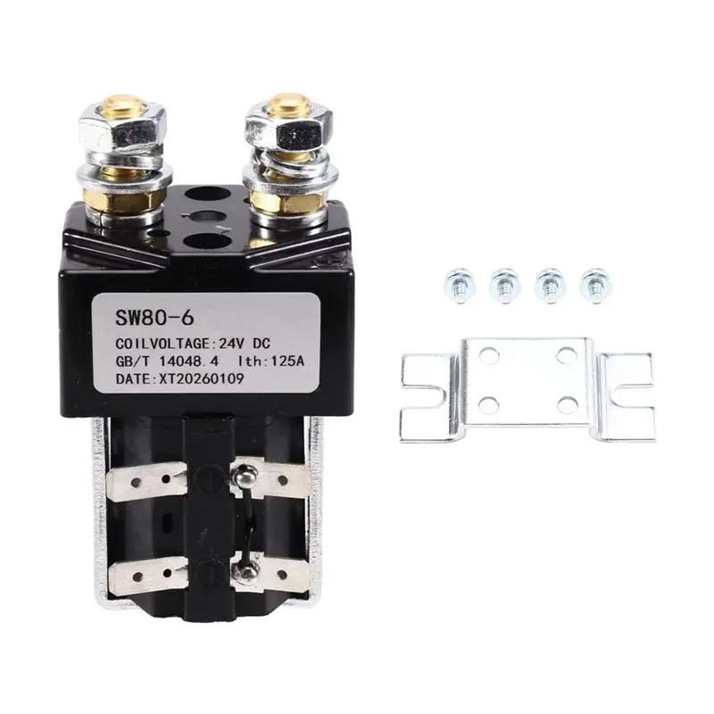 Solenoid Relay Switch 24V For Linde 7915692512 For Albright SW80-6, B2SW11 Contactor Assembly-Boom
Solenoid Relay Switch 24V For Linde 7915692512 For Albright SW80-6, B2SW11 Contactor Assembly-Boom