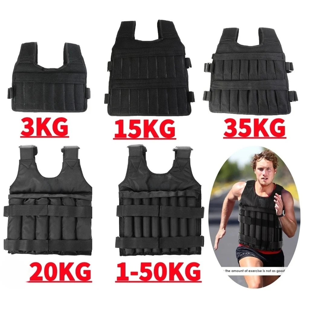 5/15/20kg Weighted Vest Adjustable Weighted Exercise Vest Workout Equipment for Running Training Workout Jogging Walking
5/15/20kg Weighted Vest Adjustable Weighted Exercise Vest Workout Equipment for Running Training Workout Jogging Walking